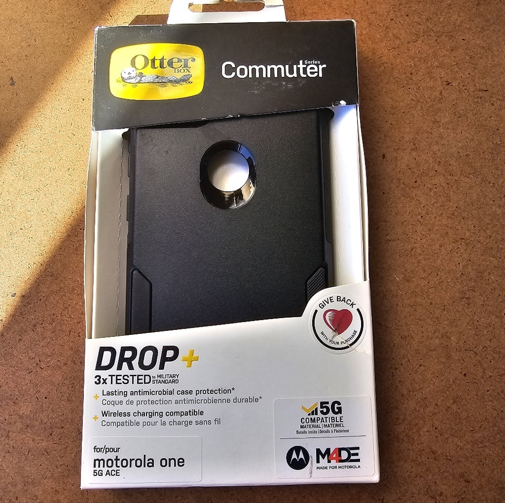 Otterbox Commuter Series Case for Motorola One 5G Ace - Black